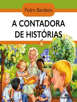 cover image of A contadora de histórias